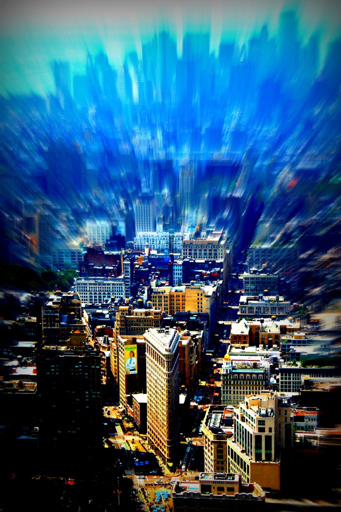 emblême de New york, le flatiron building 