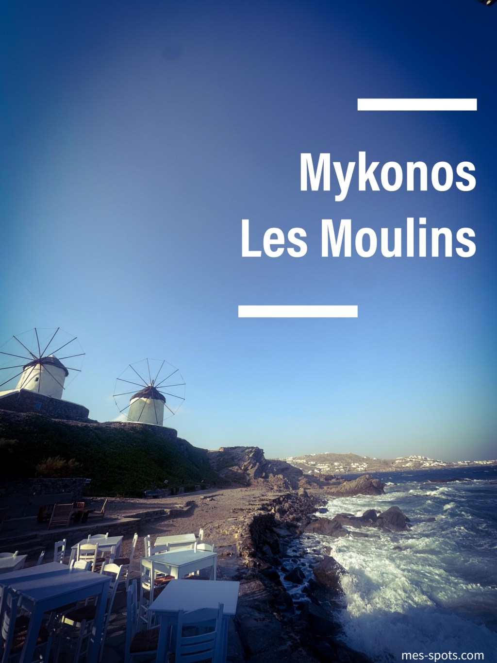Les moulins de Kato Mili, l’image de&nbsp;Mykonos